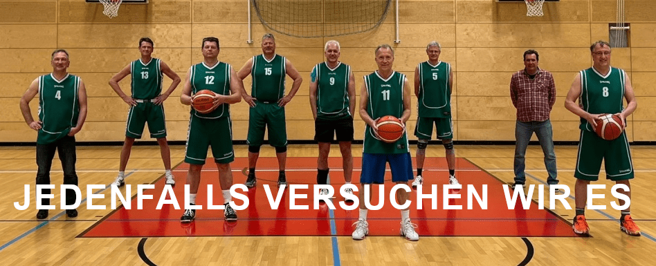 Ü55-Basketball-Oldies des SC Grün-Weiß Paderborn