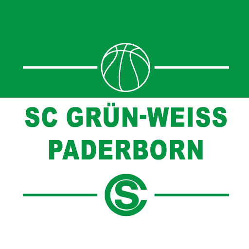 Logo der Basketballabteilung des SC Grün-Weiß Paderborn