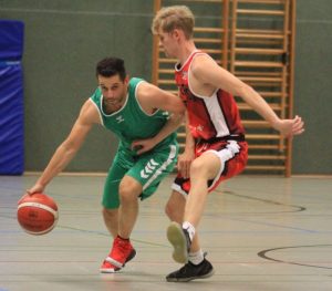 Basketball-LAndesliga der Männer, SC Grün-Weiß Paderborn - Paderborn Baskets 3, November 2023