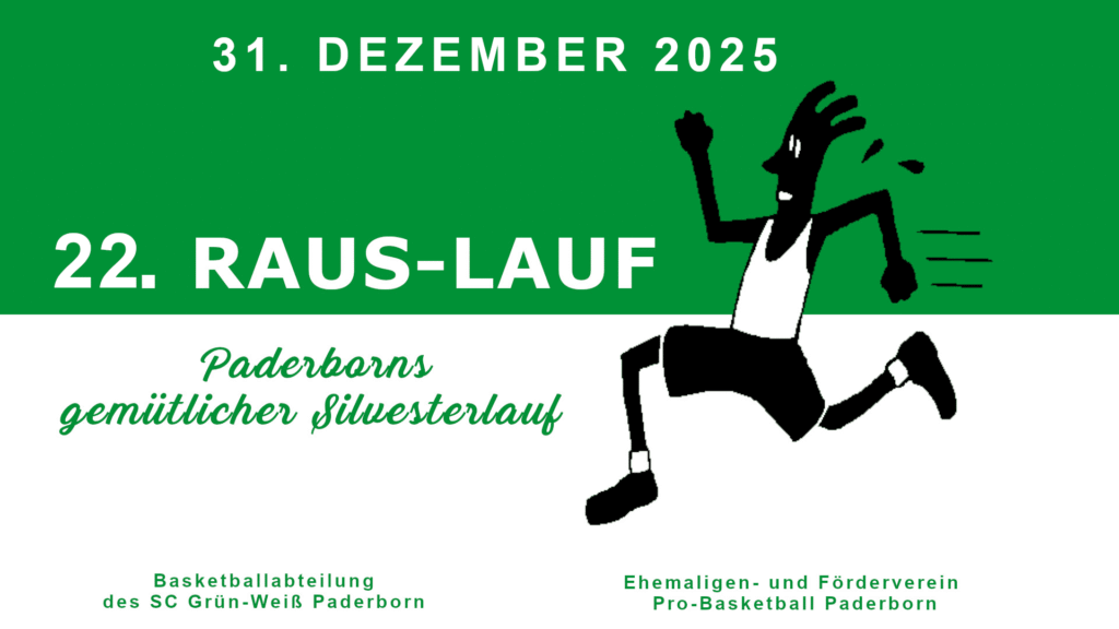 Der Raus-Lauf ist der gemütliche Silvesterlauf in Paderborn - immer am 31. Dezember